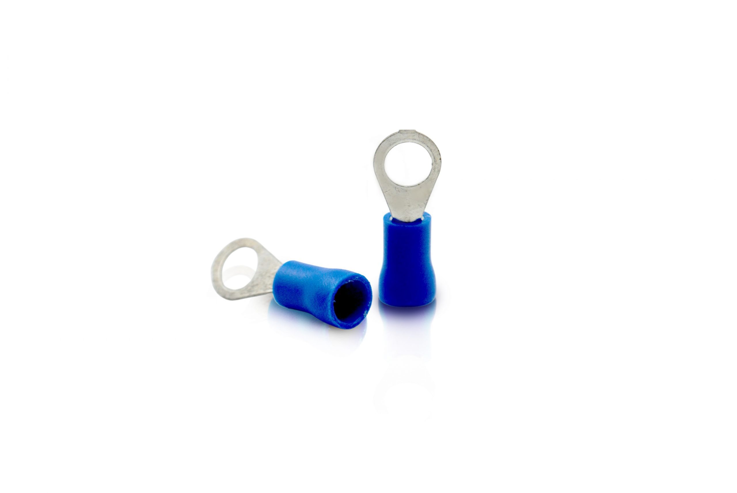Ring Insulated Electrical Wire Crimp Terminals 2.5 mm